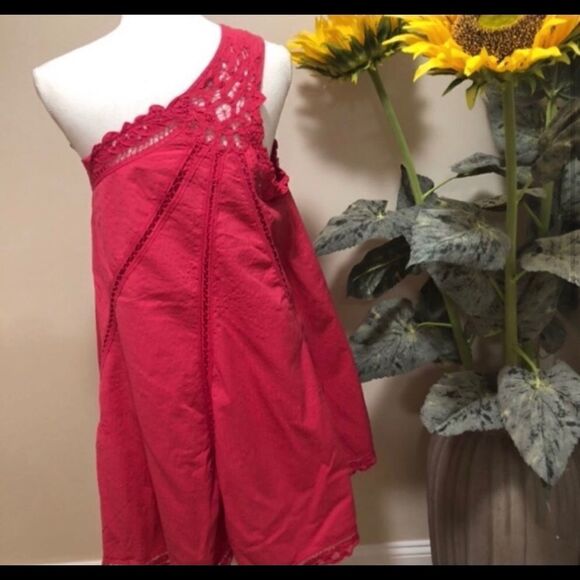 NWOT Free People  one shoulder dress size L - Picture 7 of 8